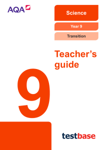 Teacher`s guide - Optional Tests
