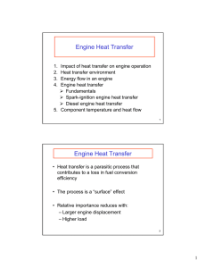 Engine Heat Transfer Engine Heat Transfer