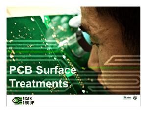 PCB Surface Treatments