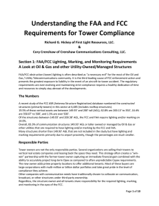 Understanding the FAA and FCC Requirements for Tower Compliance