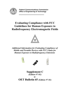 Evaluating Compliance with FCC Guidelines for Human Exposure to
