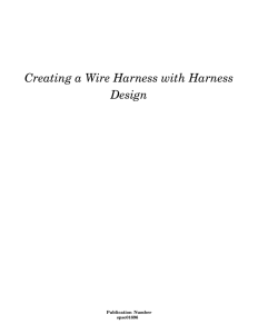 Creating a Wire Harness with Harness Design