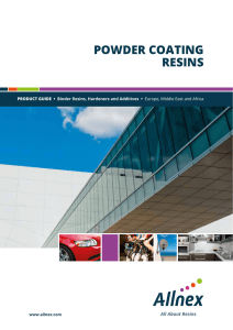 powder coating resins