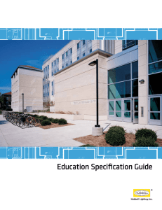 Education Specification Guide