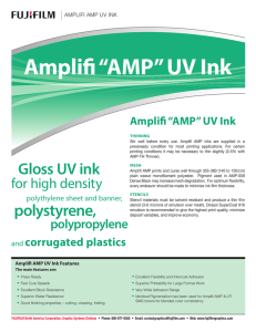 Amplifi“AMP” UV Ink