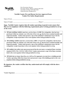 Fire Safety Form