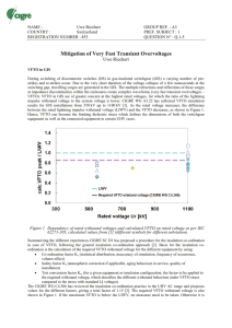 Mitigation of Very Fast Transient Overvoltages