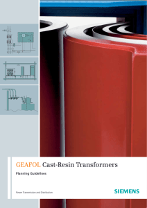 GEAFOL Cast-Resin Transformers