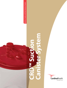 CRD™ Suction Canister System Catalog