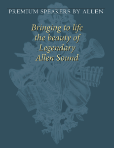 Premium Speakers by Allen