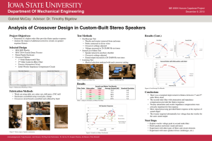 Analysis of Crossover Design in Custom
