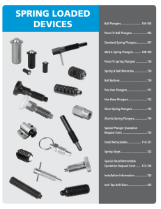 spring loaded devices - Te-Co