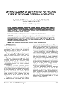 optimal selection of optimal selection of slots number per p