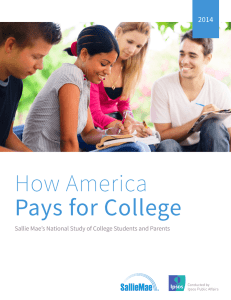 How America Pays for College, Sallie Mae
