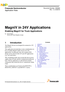 AN5082, MagniV in 24 V Applications - Application note