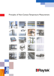 Principles of Non-Contact Temperature Measurement