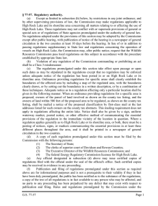 G.S. 77-57 Page 1 § 77-57. Regulatory authority. (a) Except as