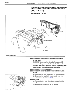integrated ignition assembly (iia) (4a–fe)
