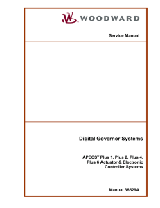 Digital Governor Systems