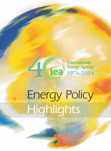 Energy Policy Highlights - International Energy Agency