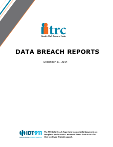 Data Breaches | Table - Identity Theft Resource Center