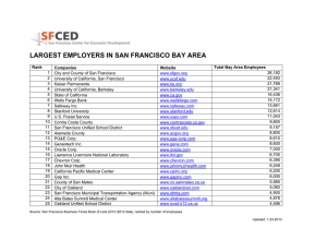 largest employers in san francisco bay area