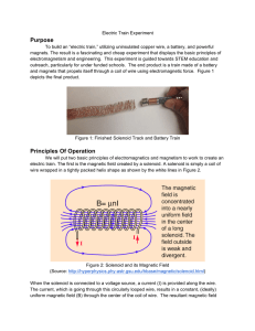 Illustrated Instructions for Electric Train