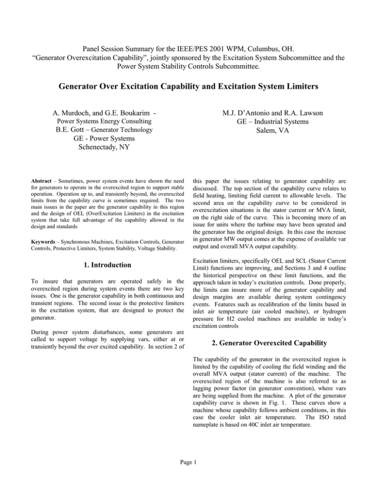 generator-over-excitation-capability-and-excitation-system-limiters