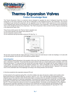 Thermo Expansion Valves - Hi