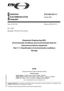 ETS 300 019-1-1 - Equipment Engineering (EE