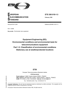 ETS 300 019-1-3 - Equipment Engineering (EE