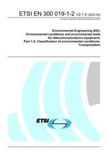 EN 300 019-1-2 - V2.1.4 - Environmental Engineering (EE