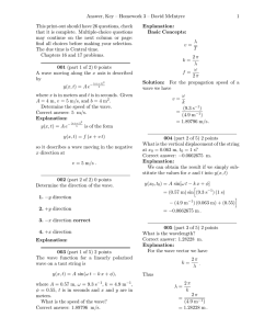 Homework 3 - Department of Physics | Oregon State University