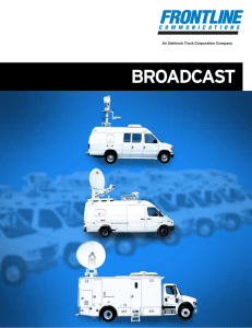 broadcast - Frontline Communications