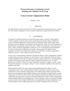 Cross-Current Compensation Model