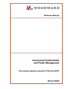 Governing Fundamentals and Power Management