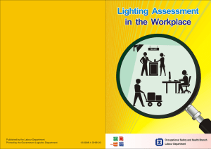Lighting Assessment in the Workplace