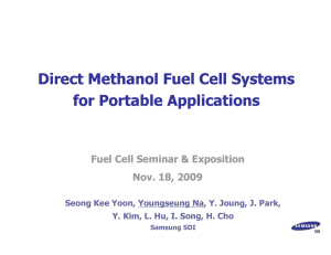 Direct Methanol Fuel Cell Systems for Portable