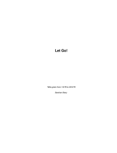 Let Go! - OSHO RAJNEESH