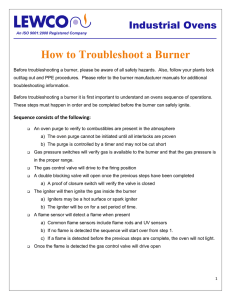 Burner Troubleshooting