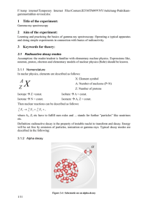 1 Title of the experiment: 2 Aim of the experiment: 3 Keywords for