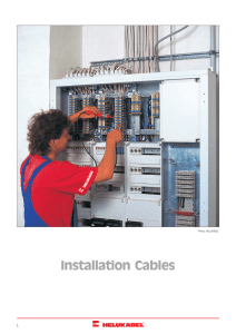 Installation Cables