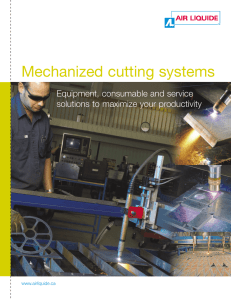 Mechanized cutting systems