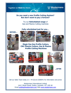 Do you need a new Profile Cutting System?
