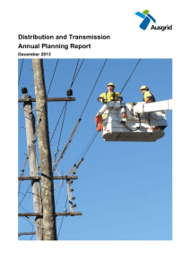 Distribution and Transmission Annual Planning Report