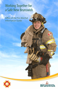Office of the Fire Marshal Information Guide
