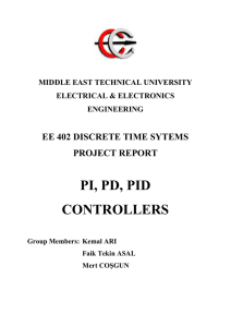 pi, pd, pid controllers - Department Of | Electrical And Electronics