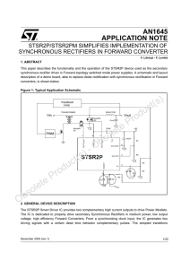 AN1645 - STMicroelectronics