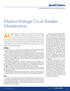 Medium-Voltage Circuit Breaker Maintenance
