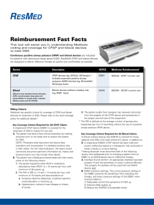 Reimbursement Fast Facts